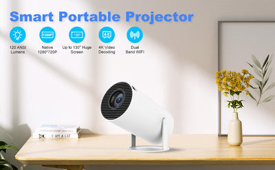 Proyector Portátil 4K Mini con Bluetooth para Cine en Casa - Image 13