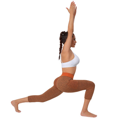 Pantalones de Yoga Cortos y Ajustados Efecto Durazno - Image 60