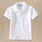 Playera Infantil Blanca con Cuello de Solapa CUHK