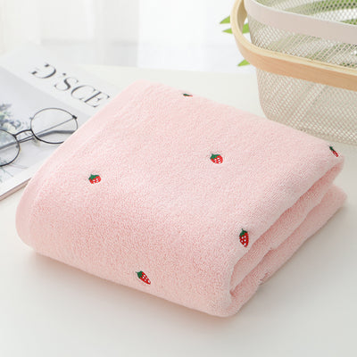 Toalla de Algodón con Bordado de Fresas - Image 7