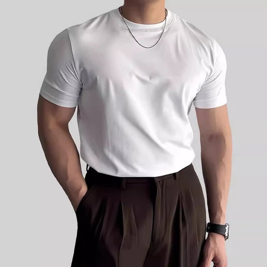 Camiseta Deportiva Manga Corta para Hombre - Ajuste Ceñido - Image 2