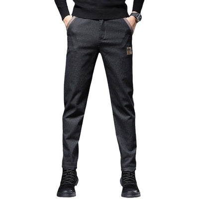 Pantalones Slim Straight con Bordado para Hombre - Image 5