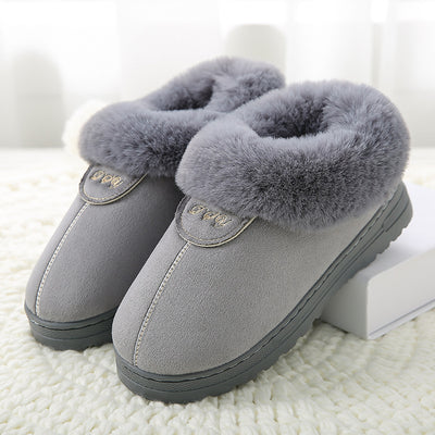 Pantuflas de Algodón con Tacón Grueso - Comodidad Térmica para el Hogar - Image 10