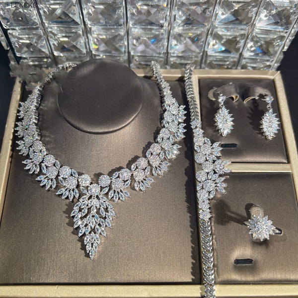 Collar Colgante de Circón para Banquetes y Eventos Especiales