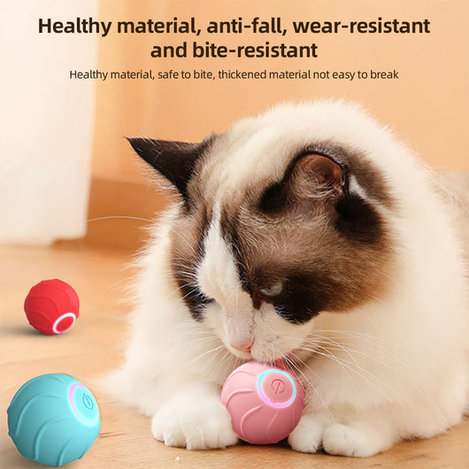 Pelota Interactiva Automática con Salto para Gatos - Juguete Eléctrico de Entrenamiento