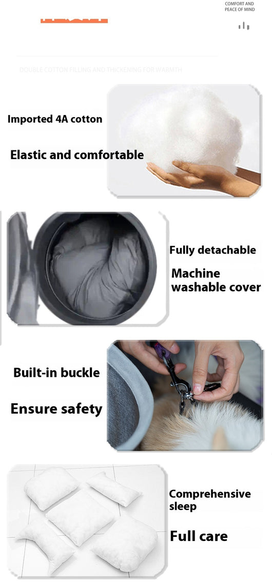 Transportín Multifuncional para Mascotas - Portátil y Seguro - Image 10