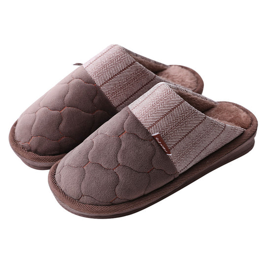 Pantuflas de Algodón con Bordado para Hombres Adultos y Mayores - Image 6