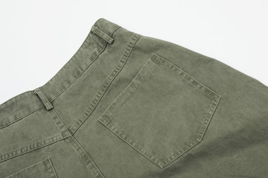 Shorts Casuales Rectos para Mujer con Estampado Hipster Urbano - Image 7