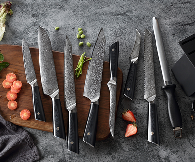 Cuchillo de Chef Damasco Japonés para Carnes - Image 15