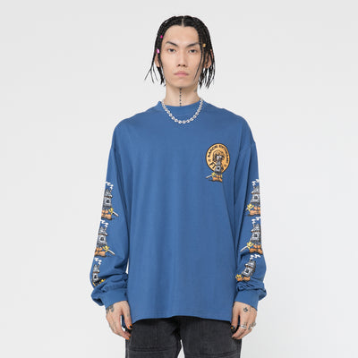 Camiseta Estampada de Manga Larga Tendencia Urbana - Image 10