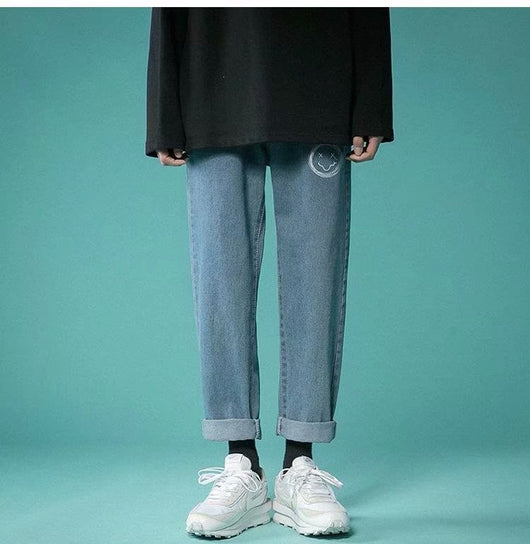Pantalones Casuales de Mezclilla Clara para Hombre - Image 14