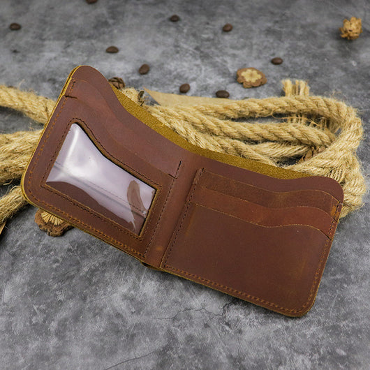 Billetera de Cuero Minimalista Multiusos