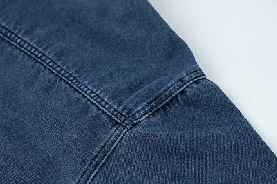 Chaqueta Denim Retro Suelta para Mujer - Diseño Moderno de Manga Larga - Image 14
