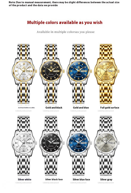 Reloj de Cuarzo para Mujer con Números Romanos Resistente al Agua - Image 14