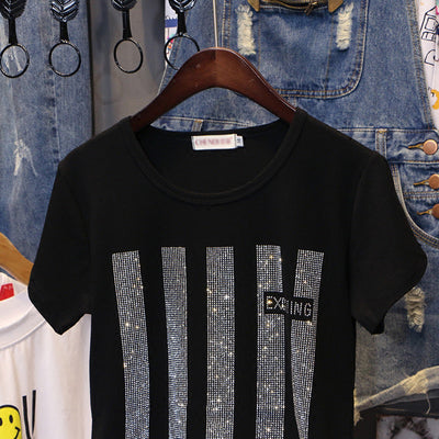 Playera de Algodón con Strass Brillante - Image 15