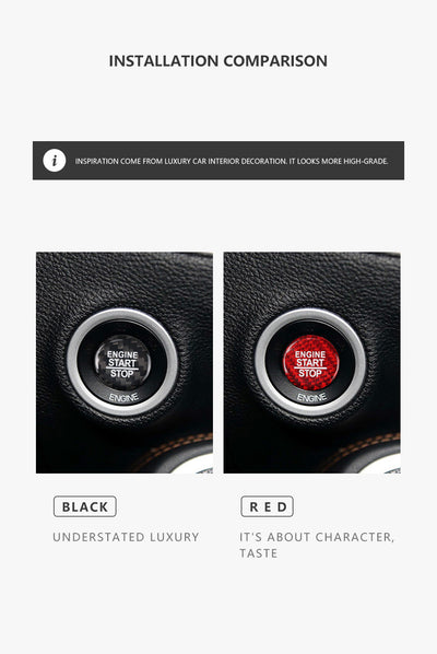 Pegatinas Decorativas de Fibra de Carbono para Encendido Dodge Challenger - Image 14