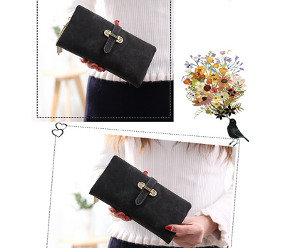 Billetera Multifuncional con Monedero y Llavero para Mujer - Image 12