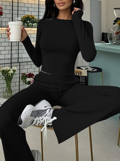 Conjunto Deportivo Clásico: Camiseta Manga Larga y Pantalón - Image 11