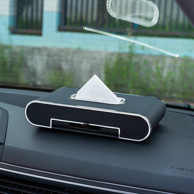 Soporte de Celular con Dispensador de Pañuelos para Auto - Image 20