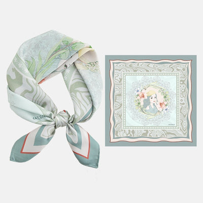 Pañuelo Cuadrado de Seda Premium Versátil para Mujer - Image 31