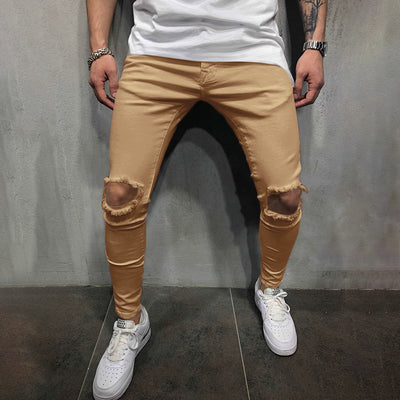 Pantalón de Cintura Ajustada y Tobillo Ceñido Estilo Casual - Image 5