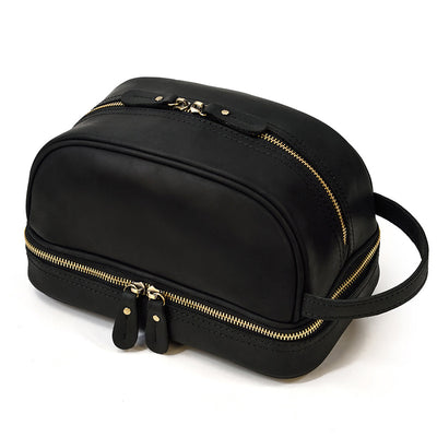 Bolso de Cuero Crazy Horse Gran Capacidad - Cartera de Mano Premium - Image 68