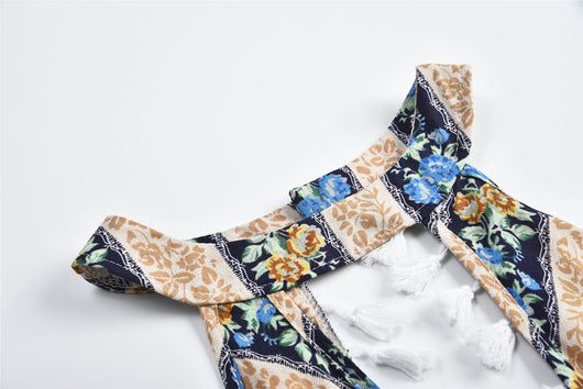 Jumpsuit Estampado Escote Halter - Diseño Tendencia USA - Image 8