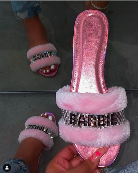 Pantuflas Planas Cómodas para Mujer