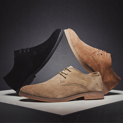Zapatos de Cuero Estilo Británico con Acabado Mate - Image 6