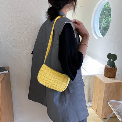 Bolso Baguette Bandolera de Un Hombro - Portátil y Elegante - Image 4