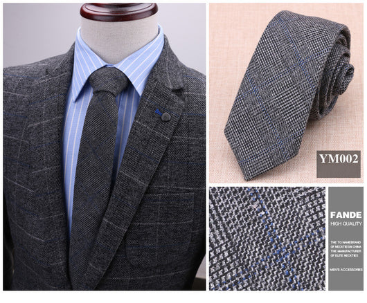Corbata de Lana 6cm - Elegancia Casual Moderna - Image 3