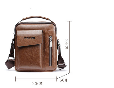 Bolsa de Negocios Vertical en Cuero PU - Estilo Profesional y Casual - Image 4