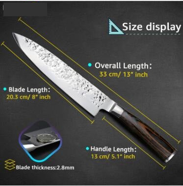 Cuchillo de Chef Profesional Japonés de Acero - Image 6