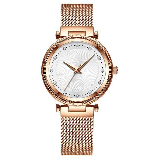 Reloj Deportivo para Mujer con Malla Impermeable y Diamantes Incrustados - Image 3