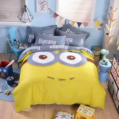 Ropa de Cama Infantil de Algodón con Diseños Animados - Image 12