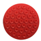 Dog Licking Plate Mold Red