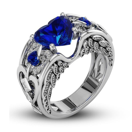 Anillo de Compromiso Corazón Ruby Princesa - Image 6