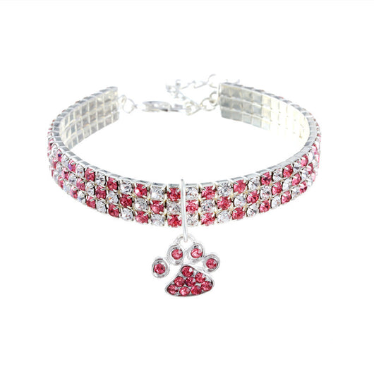 Collar Estirable de Diamante Multicolor para Gatos y Perros - Image 5