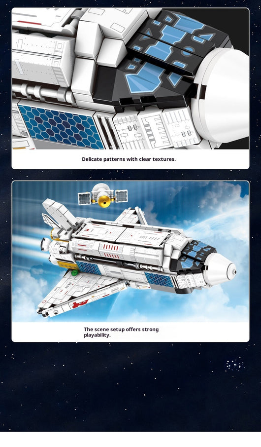 Kit de Construcción Cohete Espacial - Bloques Armables Educativos - Image 10