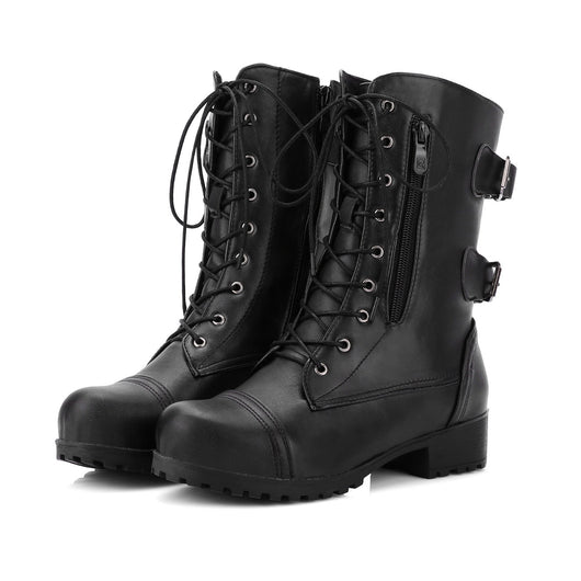 Botas Colegiales con Tacón Bajo - Image 3