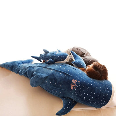 Almohada Infantil Ballena Azul de Peluche - Image 5