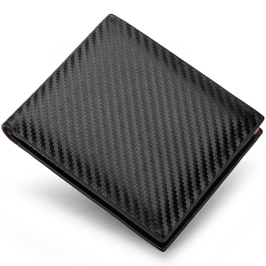 Billetera de Fibra de Carbono para Hombre con Cierre y Portacédulas - Image 6