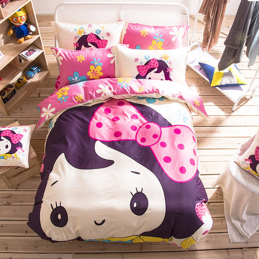 Ropa de Cama Infantil de Algodón con Diseños Animados - Image 24