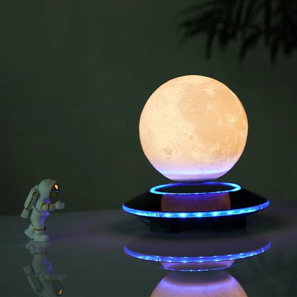 Lámpara Flotante Magnética Moon - Iluminación Atmosférica para Dormir