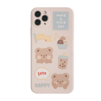 Funda para Celular Oso Té con Leche 12 - Image 3