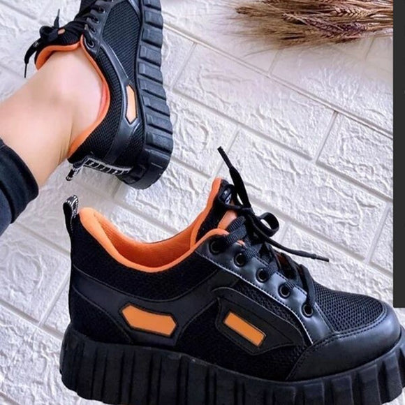 Zapatillas Deportivas Casuales para Mujer - Diseño Transpirable con Suela Plana