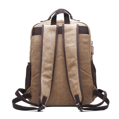 Mochila Retro Ba Bao Personalizada - Bolsa de Lona para Viajes y Estudiantes - Image 3
