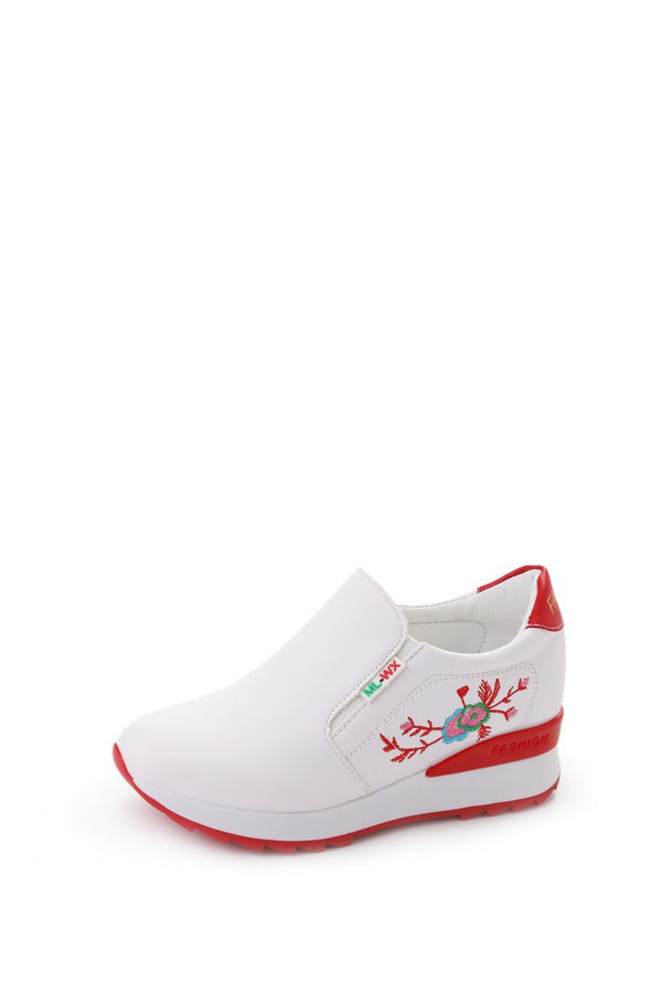 Zapatos con Plataforma Interna y Puntera Redonda