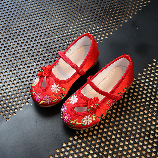 Zapatos Tradicionales Chinos para Niños - Estilo Beijing Clásico - Image 3