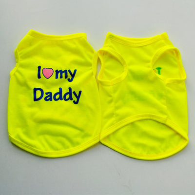 Chaleco para Mascotas Estilo Clásico Mamá Papá - Image 55
